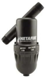 Netafim 70640-001300 Irrigation Filter - 3/4 140 Mesh Screen, 25A45-140 - Ideal for Drip Systems, Hydroponics & Gardening