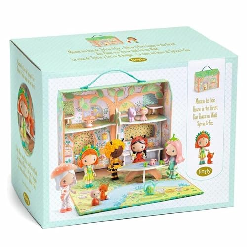 Djeco DJ06966 Tinyly Sylvia & Fox's House in The Forest