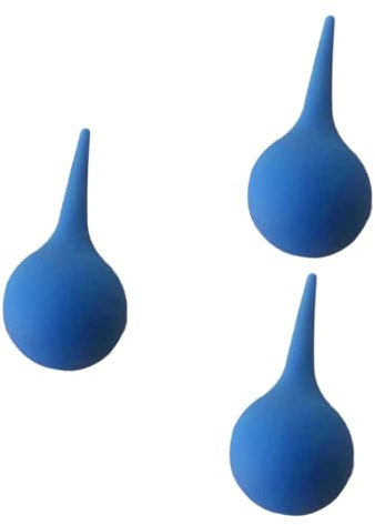 IWOWHERO 3stücke Gummiball Zur Ohrreinigung Wiederverwendbarer Saugball Für Ohrenschmalzentfernung Effizienter Staubabsauger Für Zuhause Und Präzisionsgeräte Blau Farbabweichung