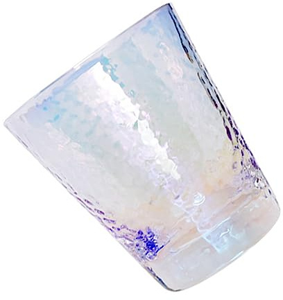 Ciieeo Luxurious 330ml Hammered Eye Wine Glass Beer Mug for Parties Family Gatherings Festivals Easy to Hold