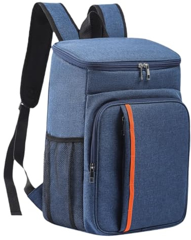 MERIGLARE Mochila Térmica con Compartimento Espacioso Y Acolchado Mochila de Picnic Resistente Al Agua Organizador para Almuerzos Adecuada para Actividades Al a, Azul, universal
