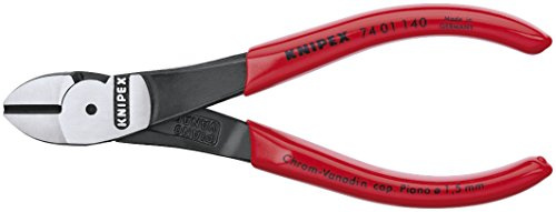 KNIPEX Taglio diagonale ad alta leva, rosso