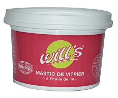Mastic vitrier mondial pot 1kg