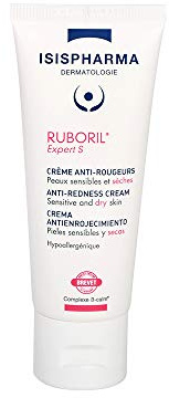 ISISPHARMA RUBORIL - Expert S - lugnande anti-rodnad krämgel 40 ml - torr och känslig hud - sheasmör, kamelinolja - orrökt - fransk tillverkning