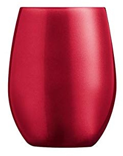 Chef & Sommelier ARC L9408 Primarific Red Trinkglas, Wasserglas, Saftglas, 350ml, Krysta Kristallglas, rot, 6 Stück