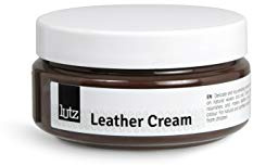 Lutz Crema per Pelle, Crema per Rinnovare la Pelle, Giacche e Altro con la Crema per Pelle in Diverse Colorazioni 100 ml (3.38 FL. Oz), Fatta in Europa (139 - Marrone)