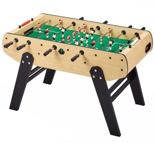 Kangui Babyfoot Adulte - Robuste - Barres télescopiques - 2 à 4 Joueurs - 3 Balles liège inclues