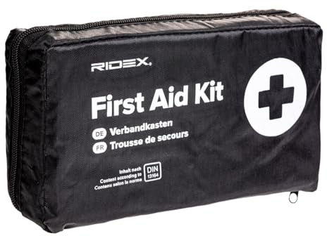 RIDEX Cassetta medica pronto soccorso con pour Auto Camion Moto DIN 13164 First Aid Kit || 3782A0002