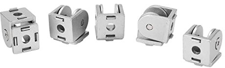 Puooifrty 5Pcs Pivot Joint for Aluminum Extrusion 2020 Series, Flexible Pivot Joint for 2020 Aluminum
