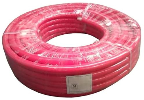 Suinga Tuberia Multicapa Rojo para Fontaneria 16 mm con Aislamiento | Bobina 50 Metros | Espesor 2 mm | Presion 10 Bar | Soporta hasta 95C | Alta Resistencia y Durabilidad en Instalaciones