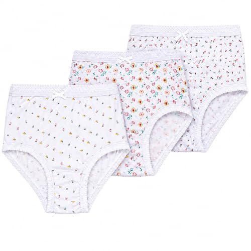 ITRAT® Woman's Full Briefs | Ladies Cotton Rich Knickers Maxi Brief Underwear | Women Every Day Cotton Stretch Girls Brief Panties (3 Pack)