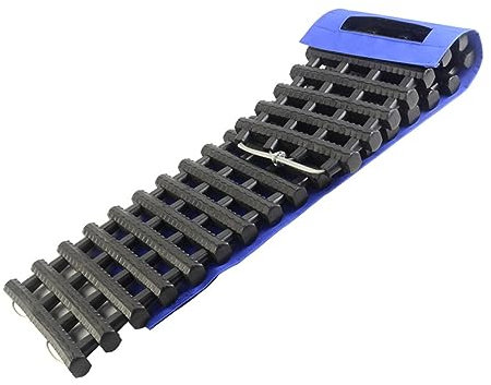 Traktionsbretter, Bergungsspuren, Bergungs-Traktionsbretter, Reifengriffhilfe, Auto-Fluchtmatte, ideal, um Ihr Auto von Schnee, Eis, Schlamm und Sand zu befreien (Farbe: Schwarz-1 Stück, Größe: 31,5