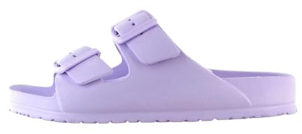 ella Ladies Double Buckle Slides