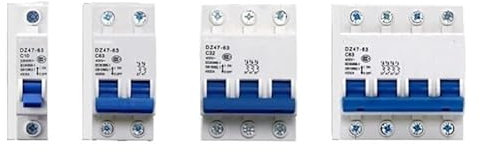 WANGZEYU Disjoncteur DC12-100V 1P/2P/3P/4P 1A-125A Interrupteur à atmosphère Ouverte à air Direct Opération de déclenchement de défense