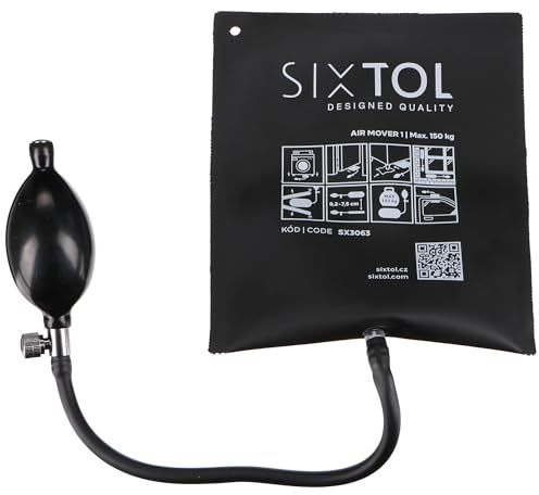 SIXTOL AIR MOVER 1 | Coussin de levage gonflable 150 kg avec pompe intégrée | Installation et ajustement facile