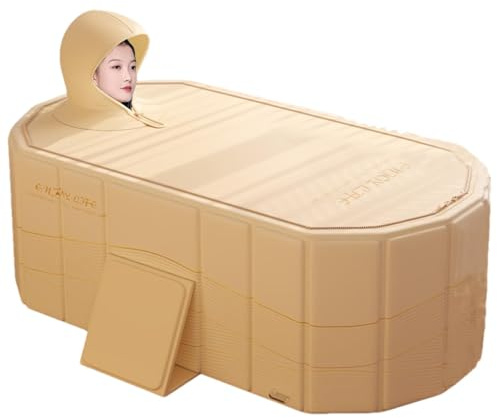 Baignoire portable pour cabine de douche, baignoire portable pour adultes - Baignoire portative Baignoire pliante confortable | Baignoire de trempage pratique pour une seule personne, bain à remous po
