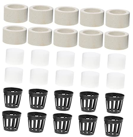 BESPORTBLE 10ensembles Bacs De Plantation avec Anneaux Fixes pour Plantes Aquatiques Accessoires pour Aquarium Et Bassin