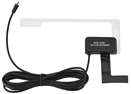 Haofy DAB-Antenne mit MCX-Stecker. Plug-and-Play-Installation Verbessert die Signalqualität, für Roadtrips