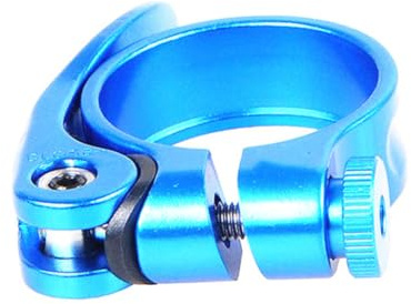 UKCOCO Collier de Tige de Selle en Alliage D'aluminium 31,8mm pour Vélo de Montagne, Installation Simple et Sécurité Optimale pour Cyclisme