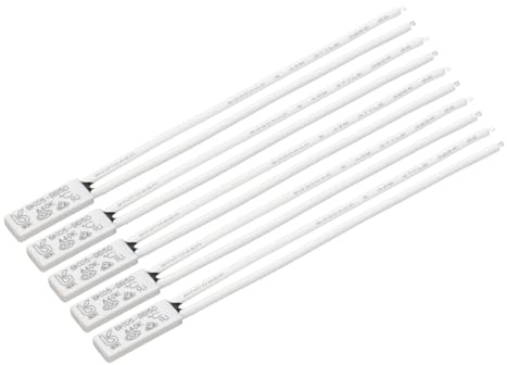 QUARKZMAN 5 Stück KSD9700 Thermoschalter NC 40°C 250V 2A Temperaturschalter Thermostat Kunststoff Bimetall Normalerweise geschlossen Thermoschutz für Mikrowellen, Backöfen, Kaffeemaschinen