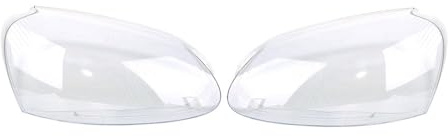 hgudyr Shell Glas Lampe Für Golf 5 MK5 2005-2009 Gehäuse Front Scheinwerfer Objektiv Shell Abdeckung Glas Lampcover Lampenschirm