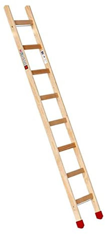 Holz-Anlegeleiter 8 Sprossen