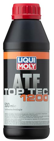 LIQUI MOLY Top Tec ATF 1200 | 500 ml | Getriebeöl | Hydrauliköl | Art.-Nr.: 3680, farblos