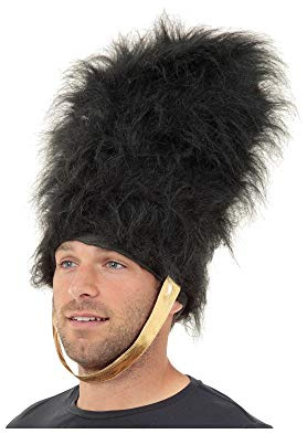 Bristol Novelty Bonnet à poils, Men, BH555, Black, Taille unique Halloween