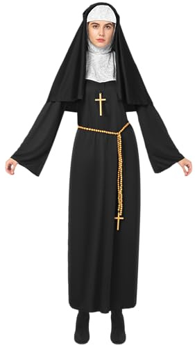 Spooktacular Creations Erwachsene Nonnen Kostüm für Damen
