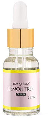 Aba Group Öl Lemon Tree 15 ml - professionell Nagelhautöl, Handöl, für Nagelhaut, Nagelöl mit Heidelbeerduft, Nagelpflegeprodukte, Nagelpflegeöl, Zitrone