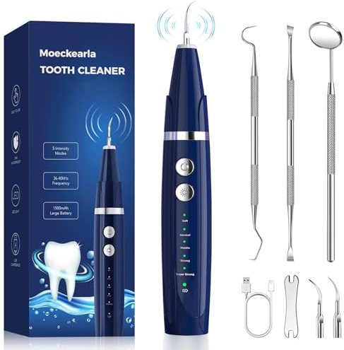 Plaque Remover for Teeth - Tartar Remover for Teeth, Dental Calculus Remover Teeth Cleaning Kit