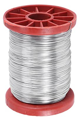0,5mm 500G Edelstahl-Draht fuer die Bienenzucht Bienenstock Frames Werkzeug 1 Rolle