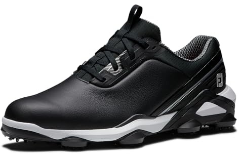 FootJoy Tour Alpha Black/White/Silver, 11 UK Wide