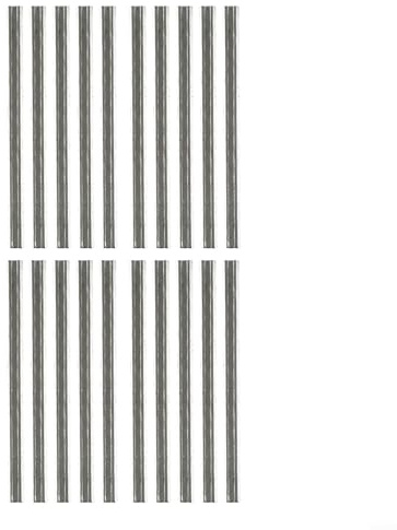 Lames de rabot électriques réversibles MKT 82 mm, 20 pièces, durée de vie prolongée