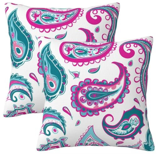 Kissenbezug 40x40 cm 2er Set Herbst Deko Kissen Farbe Koi Kissenbezug,Quadrat Kissenbezüge,Weicher Sofakissen,Kissenhülle Herbst,Zier Kissen Mit ReißVerschluss,Couch Deko Schlafzimme Gifts 16x16Inch