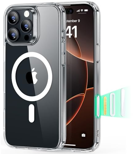 ESR for iPhone 16 Pro Case, Camera Control Cover, Compatible with MagSafe, Shockproof Military-Grade Protection, Magnetic Phone Case for iPhone 16 Pro, Classic Hybrid Case, Clear