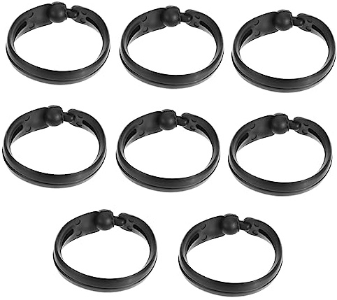 Homoyoyo Haarknoten Maker 8 Stück Haar Donuts Dutt Halter Aus Umweltfreundlichem Kunststoff Für Damen Frisuren Styling Zubehör Für Täglichen Gebrauch Und Friseure