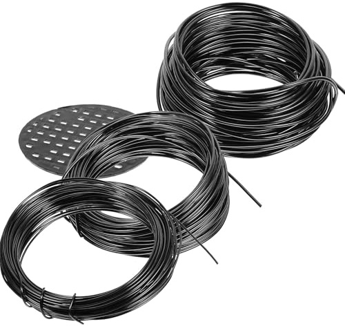 GALPADA Alambre de Jardín para Bonsáis Alambres de Entrenamiento para Árboles para Bonsáis de Aluminio para Manualidades y Modelado