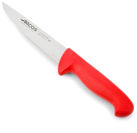 Arcos Coltello da Macellaio in Acciaio Inossidabile Nitrum con Lama da 200 mm – Coltello da Cucina Professionale per Tagliare Carne, Pesce e Verdure – Manico Ergonomico in Poliossimetilene, 2900