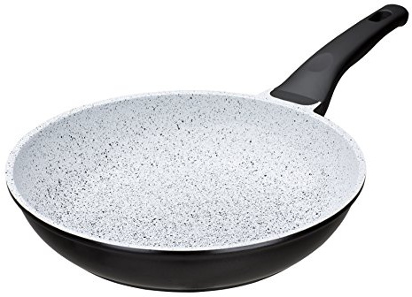 GSW Ceramica Stone Pfanne, Keramik beschichtet, Mehrfarbig, 28 cm