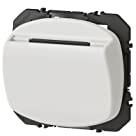 Legrand 600033 Interrupteur à badge dooxie, 10AX, 250V~, finition blanc