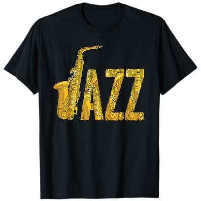 Instrument de note de musique pour saxophoniste jazz T-Shirt