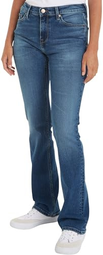 Tommy Jeans Damen Jeans Bootcut, Blau (Denim Medium), 25W/30L