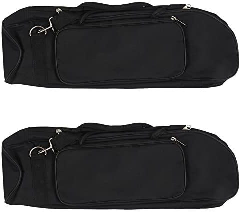 liovitor 2 x Trompetentasche, professionell, gepolstert, weiche Tragetasche, Rucksack, Handtasche mit Schultergurt, Instrument