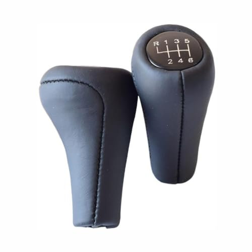 Auto-Schaltknauf, für BMW 3er E90 E91 E92 E93 E30 E36 E46 F30, Schalthebel-Handballhebel-Schalthebelsatz Getriebe-Schaltknäufe Zubehör, Chrom