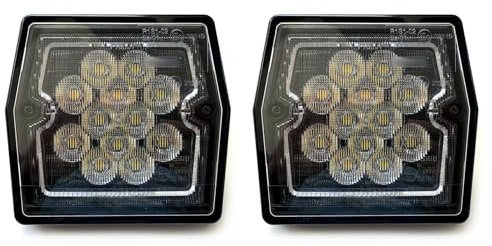 MelTruck® LED Rückfahrleuchte Rückfahrscheinwerfer 12V E9 für LKW PKW Wohnwagen Anhänger