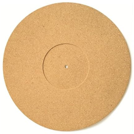 Antistatische Kork Plattenspielermatte rutschfeste dicke rutschfeste Vinyl-Pad für anspruchsvolle Audio-Fans