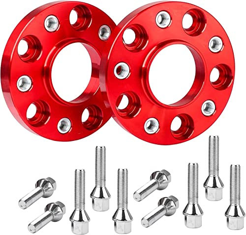 ZSGHJA Spurverbreiterung Für Modelle 5 X 112 Mm 20 Mm Mit Schrauben M14 X 1,5 |Nlb: 66,5 Mm Spurverbreiterung Spurplatten