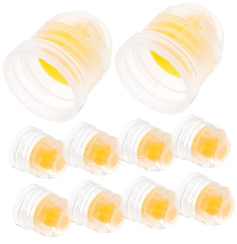 ROMISBABA 10stücke Silikon Push-Pull Ersatzdeckel Für Sportwasserflaschen Kompatibel Mit Saft Und Limonadeflaschen Langlebigem Material Für Outdoor-aktivitäten
