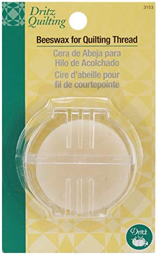 Dritz 3153 Bienenwachs zum Quilten Garn mit Halter